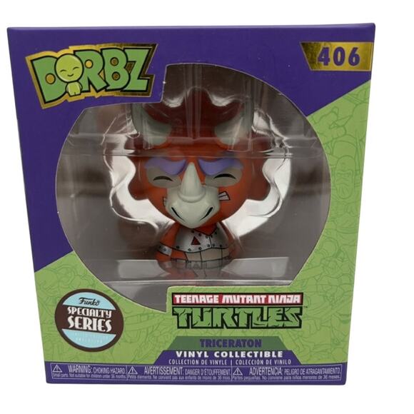 Funko Dorbz TMNT Triceratons - Multicolor Ninja Turtles Toy Collectible - Picture 1 of 6